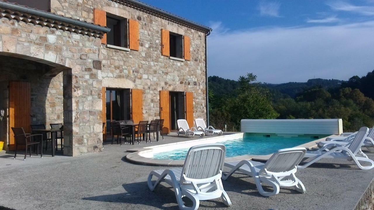 Location De Gites Les Sources Chambonas/Les Vans Esterno foto