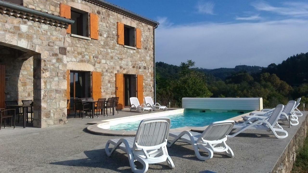 Location De Gites Les Sources Chambonas/Les Vans Esterno foto